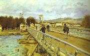 Alfred Sisley Woodbridge at Argenteuil oil painting